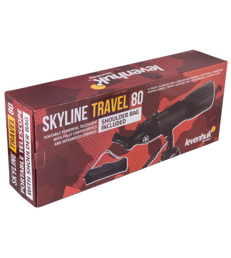 Телескоп Levenhuk Skyline Travel 80 80/400 >160x с сумкой