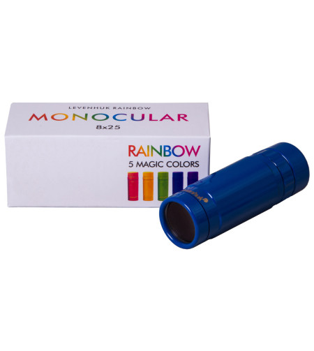 Monokuliaras Levenhuk Rainbow 8x25 Blue Wave