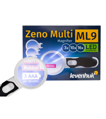 Levenhuk Zeno Multi ML9 Magnifier 3/10/16x