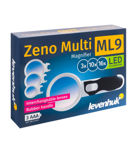 Levenhuk Zeno Multi ML9 Magnifier 3/10/16x