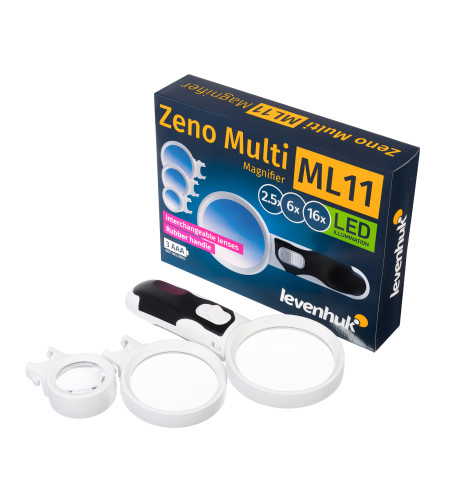 Levenhuk Zeno Multi ML11 Magnifier 2.5/6/16x