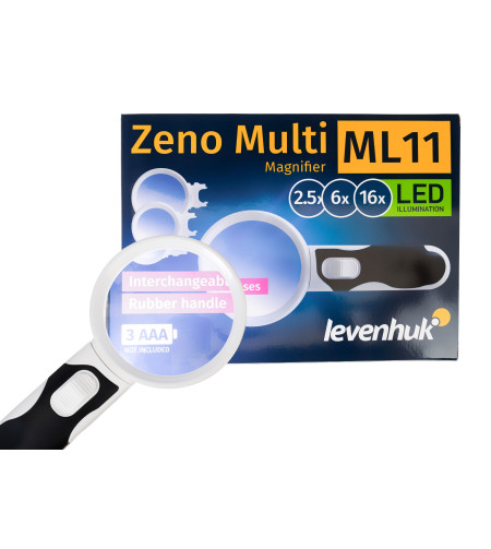 Levenhuk Zeno Multi ML11 Magnifier 2.5/6/16x