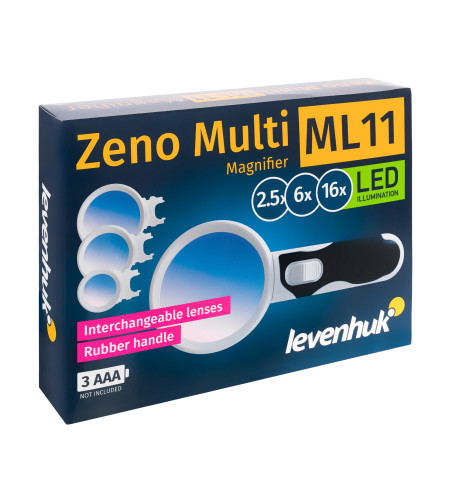 Levenhuk Zeno Multi ML11 Magnifier 2.5/6/16x