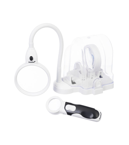 Levenhuk Zeno Multi ML15 White Magnifier 2/5/16x