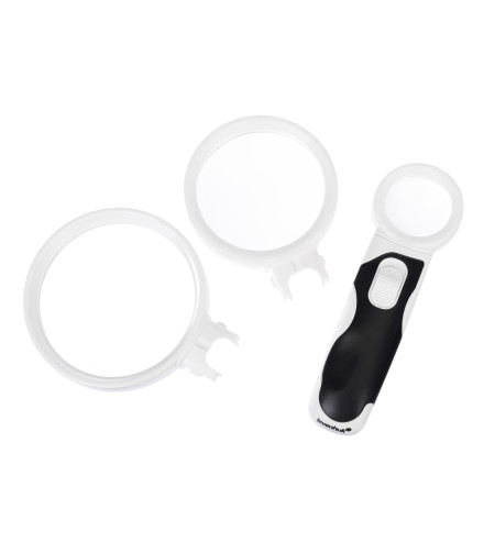 Levenhuk Zeno Multi ML15 White Magnifier 2/5/16x