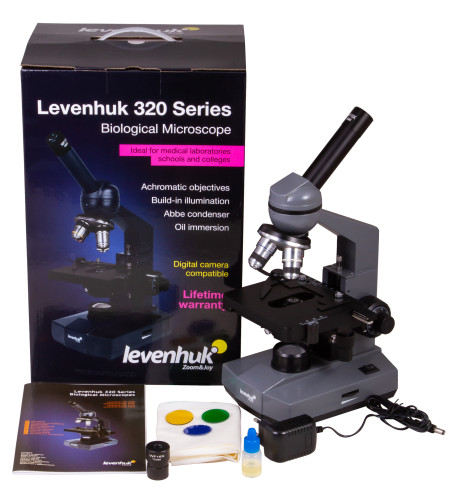 Levenhuk 320 PLUS Biological Monocular Microscope