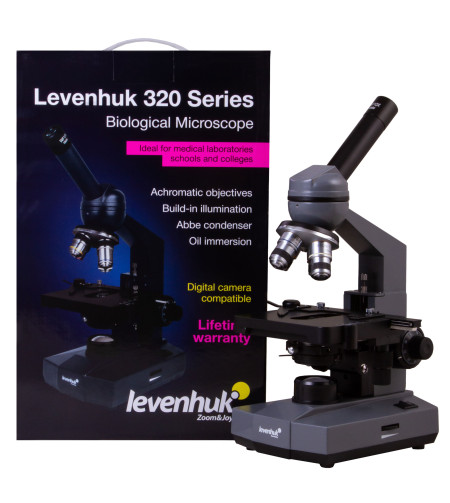 Levenhuk 320 PLUS Biological Monocular Microscope