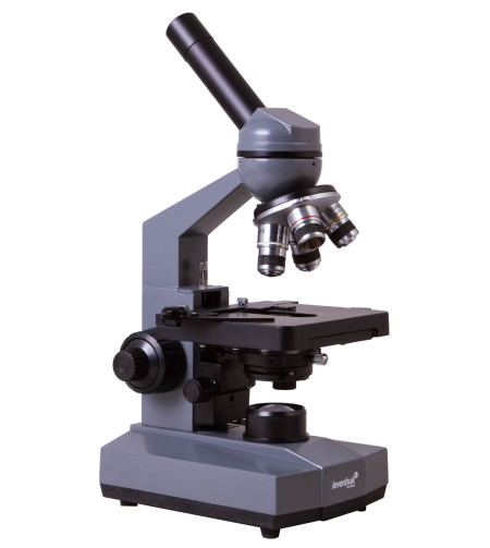 Biologinis mikroskopas su koordinuotu stumdomu staliuku Levenhuk 320 40x-1000x