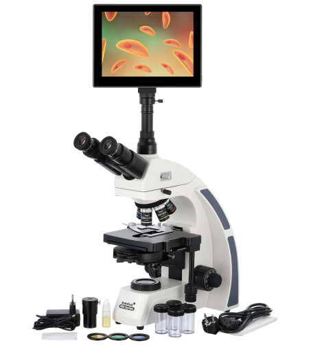 Trinocular Microscope, Levenhuk MED D45T LCD Digital