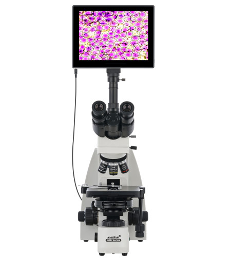 Trinocular Microscope, Levenhuk MED D45T LCD Digital