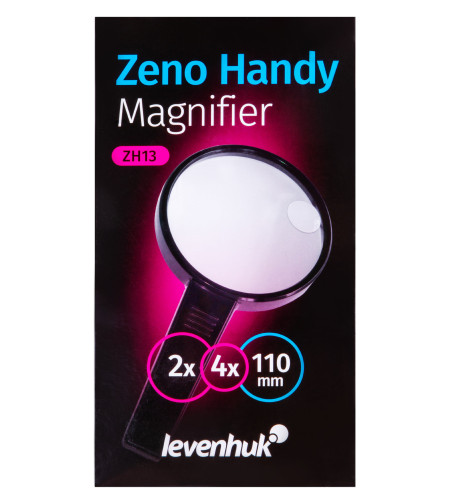 Levenhuk Handy ZH13 Luup 110mm 2x-4x