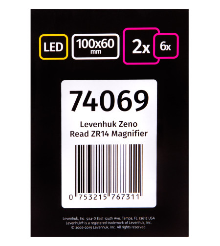 Levenhuk Zeno Read ZR14 Magnifier