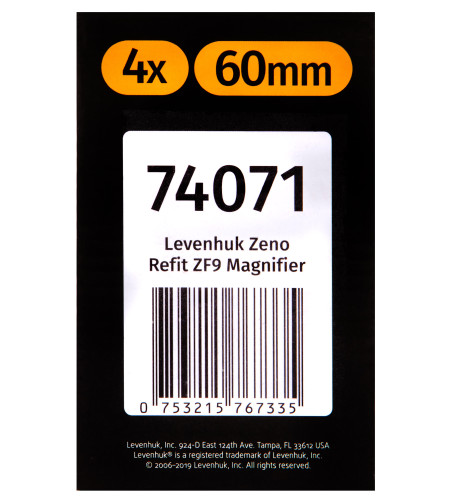 Levenhuk Zeno Refit ZF9 Magnifier 4x