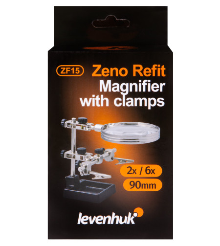 Levenhuk Zeno Refit ZF15 Magnifier 90mm 2x- 6x