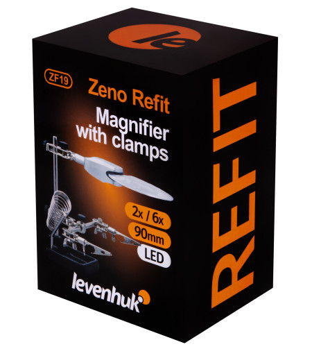 Levenhuk Zeno Refit ZF19 Magnifier 2x,6x