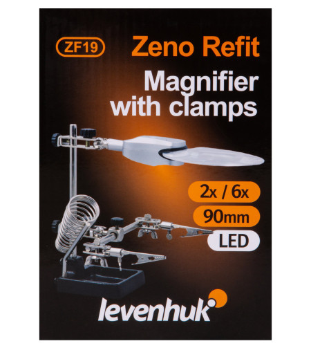 Levenhuk Zeno Refit ZF19 Magnifier 2x,6x