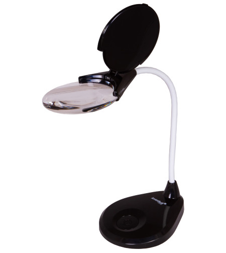 Levenhuk Zeno Lamp ZL7 Black Magnifier 2x