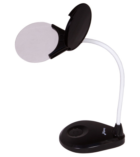 Levenhuk Zeno Lamp ZL7 Black Magnifier 2x