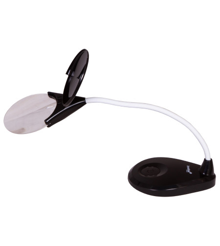 Levenhuk Zeno Lamp ZL7 Black Magnifier 2x