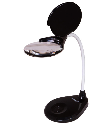 Levenhuk Zeno Lamp ZL13 Black Magnifier 2x