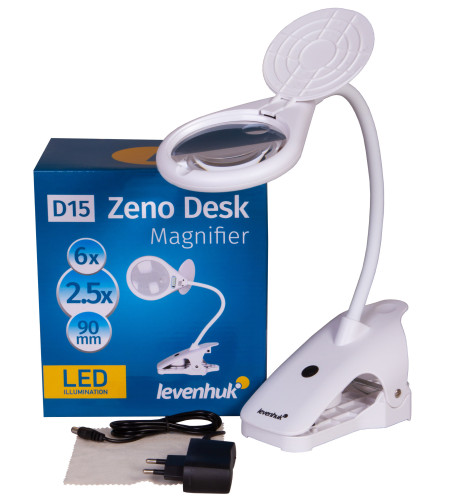 Levenhuk Zeno Desk D15 Magnifier