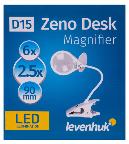 Levenhuk Zeno Desk D15 Magnifier