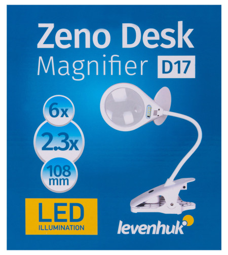 Levenhuk Zeno Desk D17 Magnifier