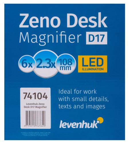 Levenhuk Zeno Desk D17 Magnifier