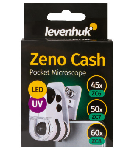 Карманный микроскоп Zeno Cash ZC6 Levenhuk 45x