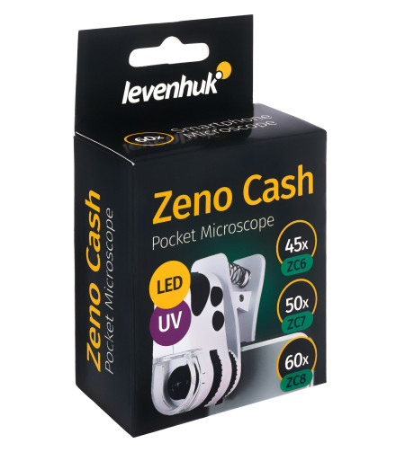 Карманный микроскоп Zeno Cash ZC8 Levenhuk 60x