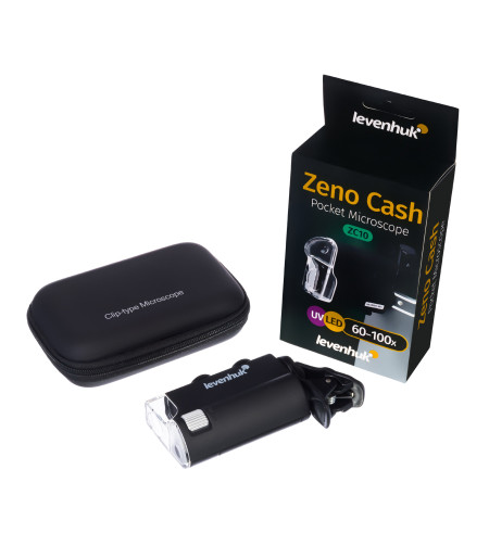 Карманный микроскоп Zeno Cash ZC10 Levenhuk 60x-100x