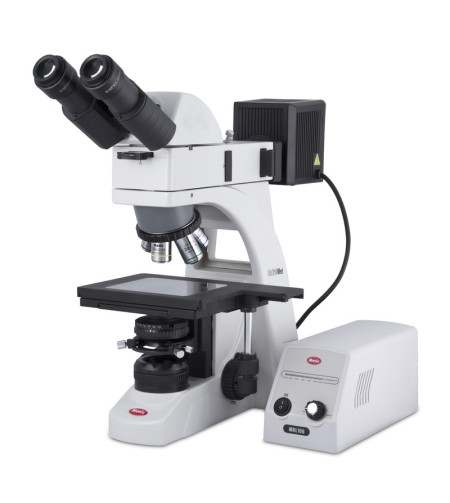 Motic BA310 MET-T binocular microscope, (3 "x2")