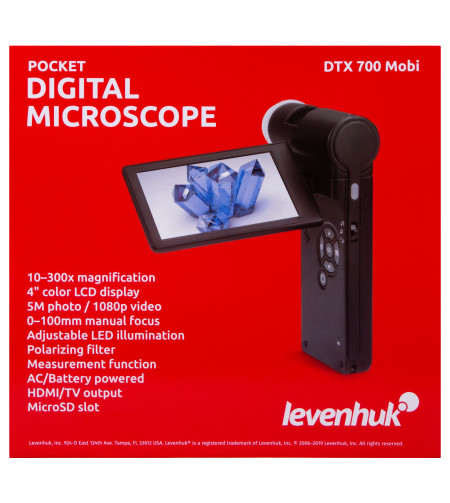 Digital Microscope Levenhuk DTX 700 Mobi x10-300