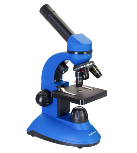 Microscope, Discovery Nano Gravity, 40x–400x, with book