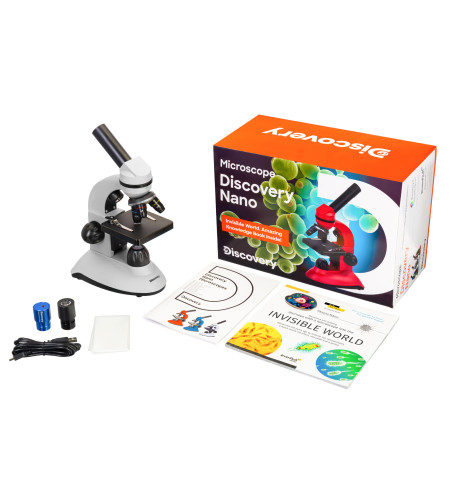 Discovery Nano Polar Digital Microscope with book