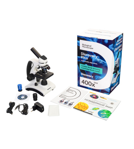 (RU) Discovery Pico Polar Digital Microscope with book