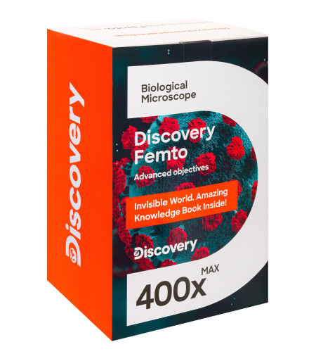 Microscope Discovery Femto Polar with book