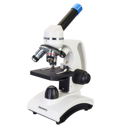 Discovery Femto Polar digital microscope with book