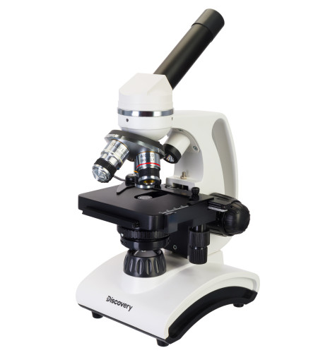 Discovery Atto Polar microscope with book