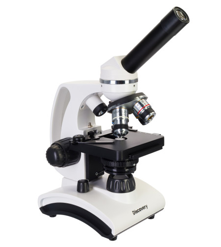 Discovery Atto Polar microscope with book