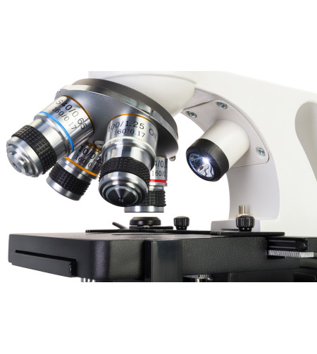 Discovery Atto Polar microscope with book