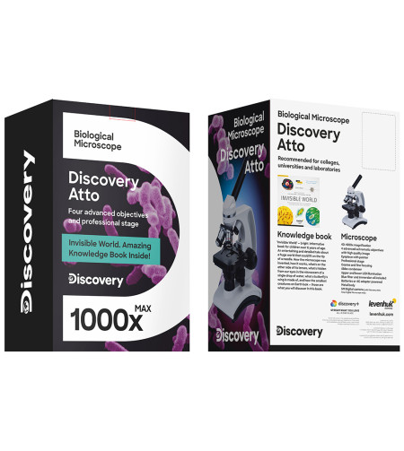 (RU) Discovery Atto Polar Digital Microscope with book