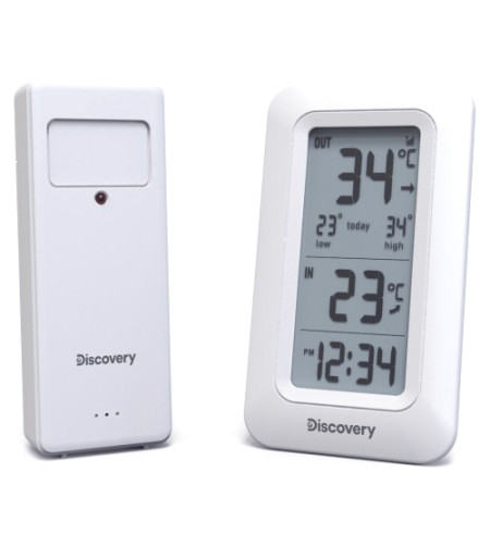 Discovery Report W10 Weather Station with clock