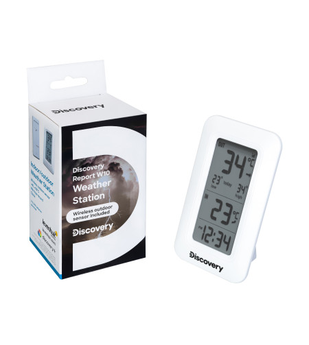 Discovery Report W10 Weather Station with clock