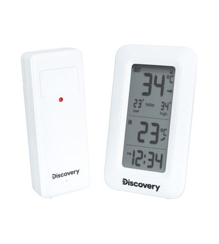 Discovery Report W10 Weather Station with clock