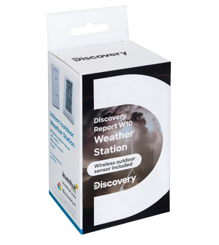 Discovery Report W10 Weather Station with clock