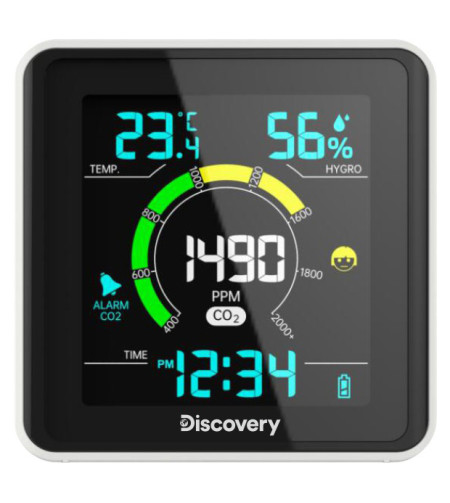 Discovery Report WA40 Weather Station with CO2 Monitor