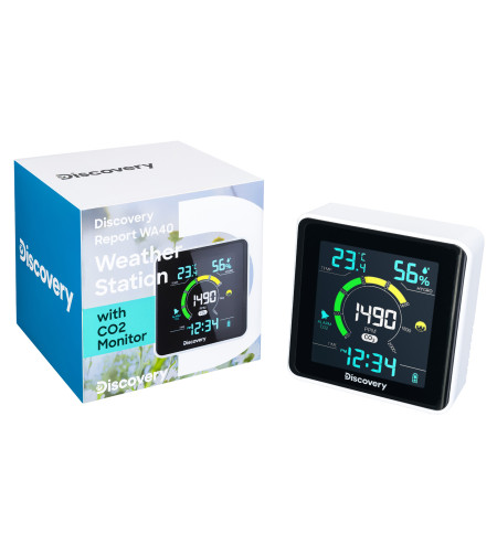 Discovery Report WA40 Weather Station with CO2 Monitor