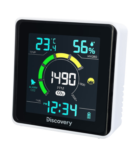 Discovery Report WA40 Weather Station with CO2 Monitor