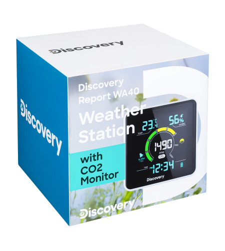 Discovery Report WA40 Weather Station with CO2 Monitor